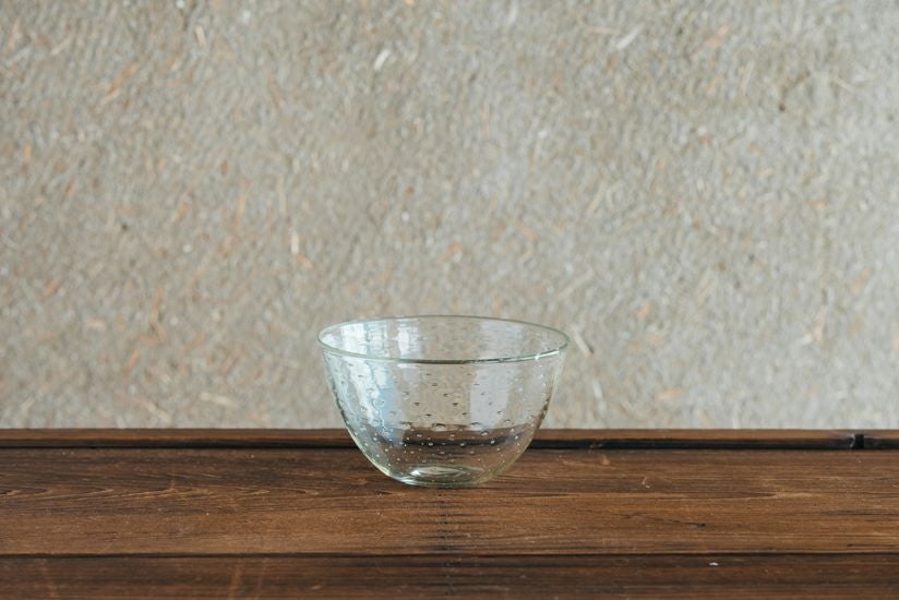 くるみサラダボウル SS | ガラス工房 橙